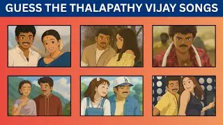 Thalapathy Vijay Songs in Ghibli Style 🌸🎵 | Guess the Song Challenge 🩵