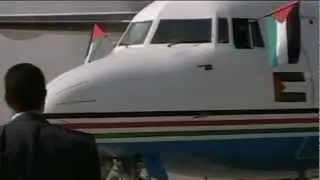 Palestinian Airlines Fly Again - BBC News Report