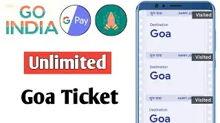 Google Pay Rare Ticket Trick | Google Pay Go India Unlimited Rare City Ticket Trick | Google Pay