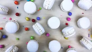 VANILLA BEAN MACARONS