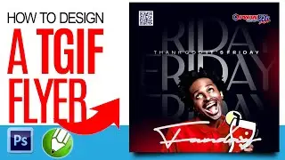 How to design a TGIF FLYER (thank God it's Friday)