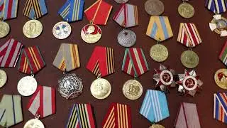 Russian Soviet Union Military Medal Collection