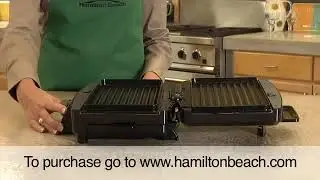 Hamilton Beach&reg; Easy Clean-Indoor Grill (25332)
