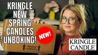 KRINGLE CANDLE * NEW* SPRING UNBOXING SOY WAX CANDLES AND COUNTRY CANDLES #KRINGLECANDLE