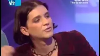 Brian Molko cute and funny moments at Nevermind the Buzzocks