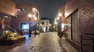 Luxury Neighborhood Rain Walk in Omotesando Tokyo Japan 4K HDR