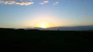 Sonnenuntergang in Heinade