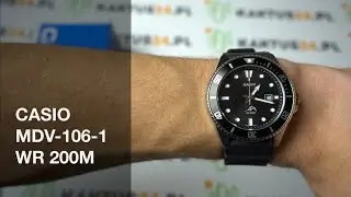 CASIO MDV-106 WR 200 Najlepszy Diver w tej cenie!