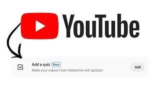 Как добавить викторину в видео на YouTube &mdash; НОВОЕ обновление 2026 года