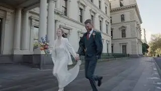 Cool Court House Wedding in Melbourne City // Merryn & Daniel
