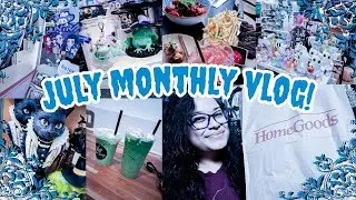 JULY VLOG: Halloween hunting, therapy talk, Squishmallow hunting, & more!