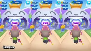 Talking Tom Blast Park - Tom Gameplay 3x #tomhappy 