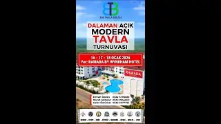 EGE TAVLA  BİRLİĞİ Dalaman Açık HÜSEYİN ÖZDAĞ & ŞENOL KAÇMAZ