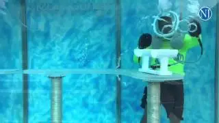 Underwater oxygen bar in Cozumel Mexico. Free refills.