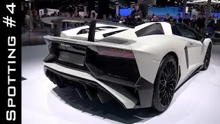 Lamborghini Aventador Roadster LP750-4 SV - Motor Show Frankfurt IAA 2015 | Car Spotting #4