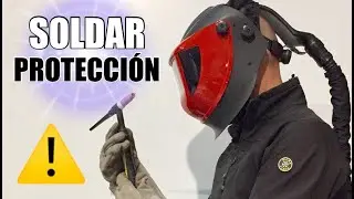Protección personal para SOLDAR, SEGURIDAD en el trabajo.