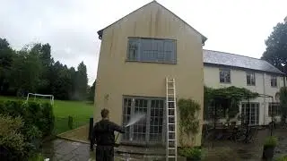 K-REND SOFTWASHING - ОЧИСТКА НАРУЖНОЙ штукатурки/МОЙКА ПОД ДАВЛЕНИЕМ.
