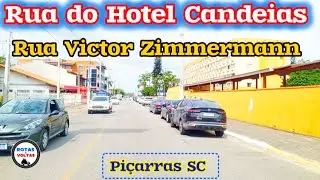 Rua Victor Zimmermann em Pi&ccedil;arras SC 
