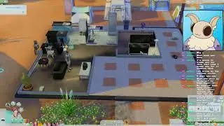 Chat keeps lighting fires (Crowd Control and Chatting) | #pngtuber #thesims4 #crowdcontrol