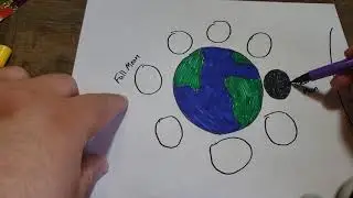 Moon Phase Art Project