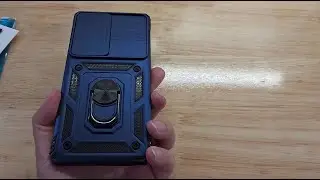 Weycolor Galaxy S25 Ultra Case - Camera Lens Cover - Ring Holder - Kickstand