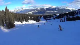 Ski in JASPER in Jan 19, 2014