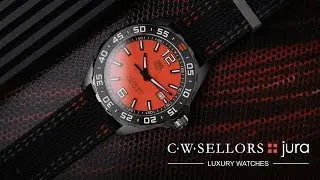 Unboxing the BRAND NEW TAG Heuer Formula 1 Quartz Orange l Jura Watches
