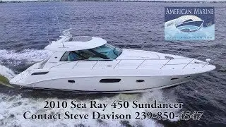 Off Market - 2010 45' Sea Ray 450 Sundancer HD By American Marine