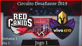 Circuit&atilde;o 2019 Red Kalunga vs Vivo Keyd HIGHLIGHTS do Jogo 1.