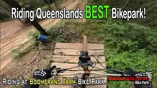 Boomerang Farm Bike Park | BIG LINE AND MORE | DownUnderTV