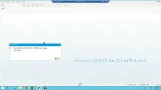 06 Создание информационных объектов в BW4HANA &mdash; Часть 1