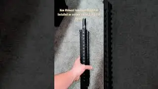 @midwestindustriesinc6830 Quad Rail installed! #trending #pewpew #guns #viral #shortsvideo #trend