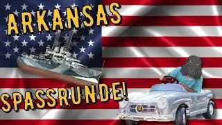 World of Warships Legends - ARKANSAS - Tier 3 - SPASSRUNDE! [deutsch/ gameplay]