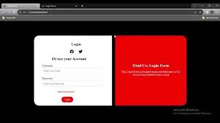 How to Build a  Signup Login Form Design using Html & Css  in 20 minutes in 2023