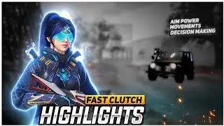 [1vs4] Clutch Highlights | 5 Fingers + Gyroscope | PUBG MOBILE
