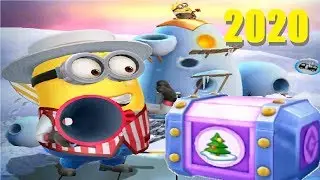 Despicable Me Minion Rush ARCTIC VACATION STAGE 3 REWARDS - gameplay walkthrough - NEW YEARS EVE