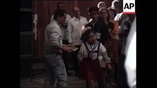 USA: Elian Gonzalez Shots, Cuba: Official Reaction To Elian Gonzalez's Expected Return, Cuba: Rally