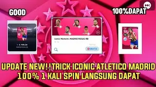 TRICK ICONIC MOMENT ATLETICO MADRID WORK !! CARA MENDAPATKAN DIEGO FORLAN PES 2021