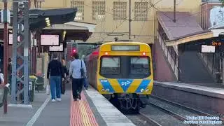Trains at South Yarra