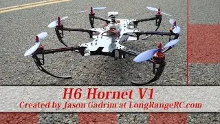 Long Range RC H6 Hornet V6 Drone