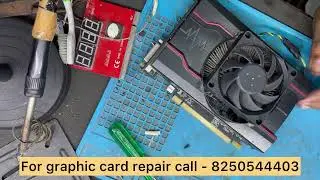 GRAPHICS CARD REPAIR | SAPPHIRE GRAPHICS CARD NO DISPLAY PROBLEM | REPAIR - SAPPHIRE GPU  NO DISPLAY