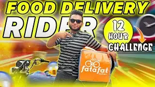Working 24 Hours as a Food Delivery Rider !