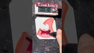 【ASMR】Drawing PatrickStar in 40 Sec