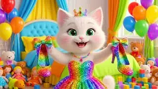 Cute Kitten&rsquo;s First Makeup at a Kite Festival🪁Mom and Kitten Walk the Catwalk 🐱|Cat Makeup#catstory
