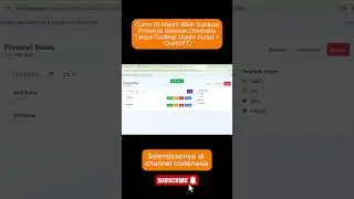 CUMA 10 MENIT! Bikin Aplikasi Presensi Sekolah Otomatis Tanpa Coding (Apps Script + ChatGPT)