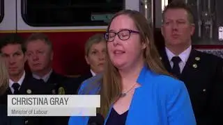 Alberta government supporting firefighters
