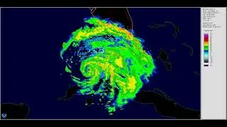 Hurricane Dennis Radar 2005 (7/08 - 7/10)