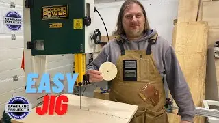 CIRCLE CUTTING JIG FOR BANDSAW