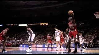 Michael Jordan fadeaway over BJ Armstrong (Native HD, 1080p/30)