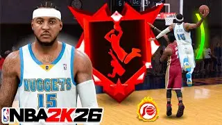 This CARMELO ANTHONY BUILD is UNGUARDABLE on NBA 2K26!